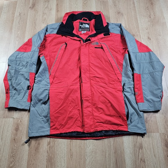 Vintage The North Face Jacket Mens Summit Series Gore-Tex XCR Red Black Vtg - Picture 1 of 15